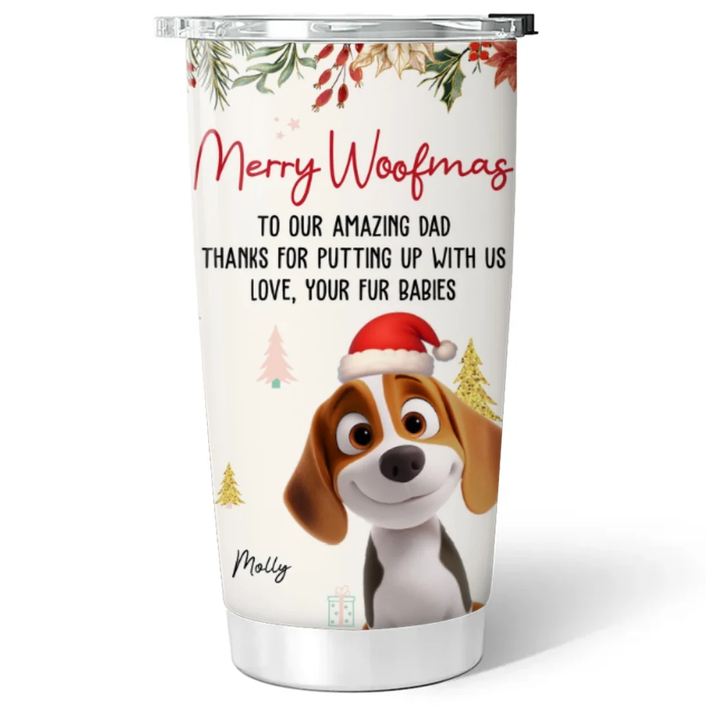 Thanks For Putting Up - Personalized Custom Tumbler - Image 5