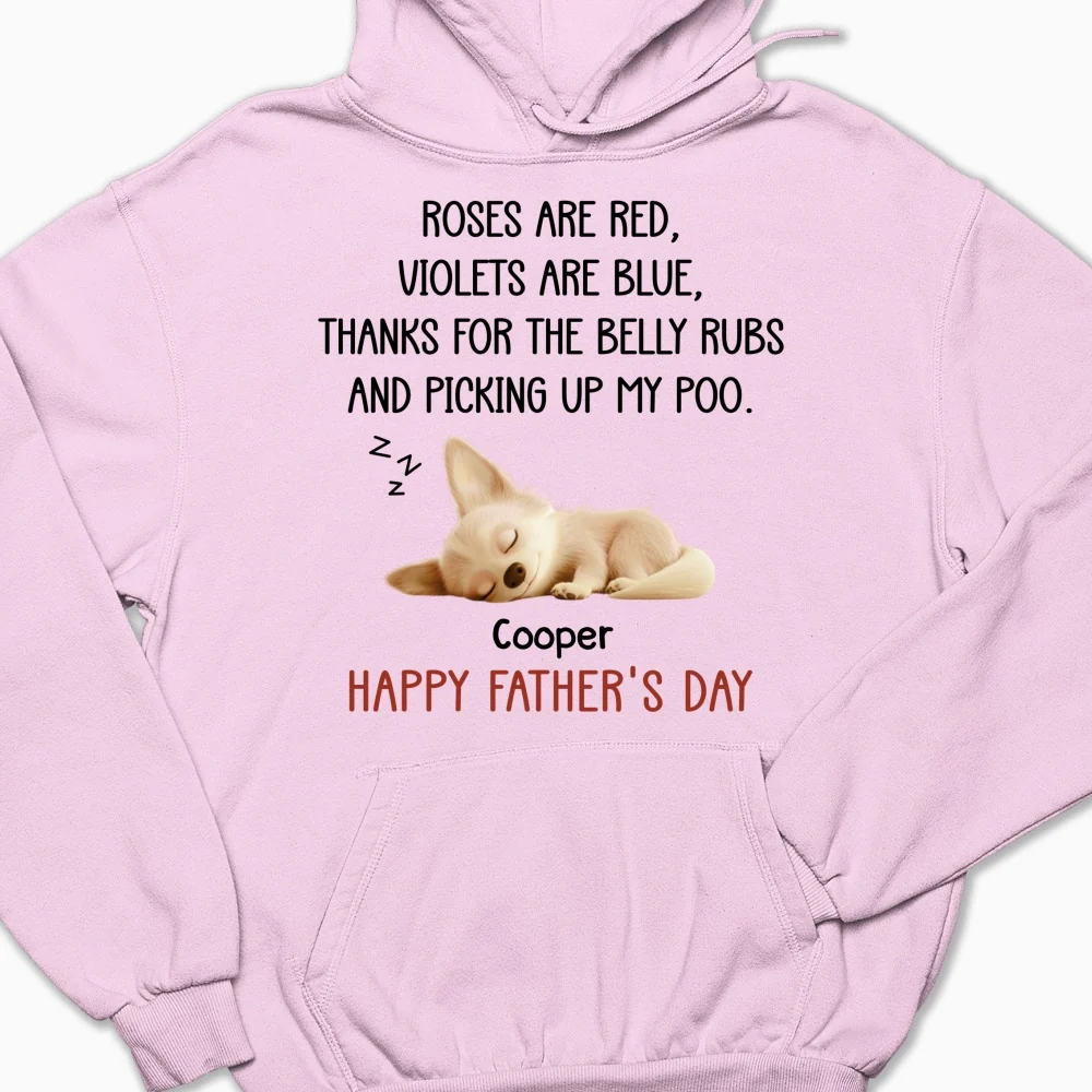 Thanks For The Belly Rubs Ver Pet - Personalized Custom Hoodie - Image 8