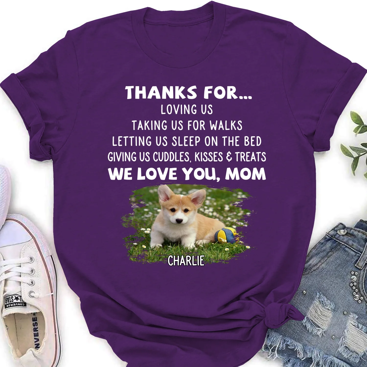 Thanks For Things You Do Cat Photo - Personalized Custom Women's T-shirt - Image 7