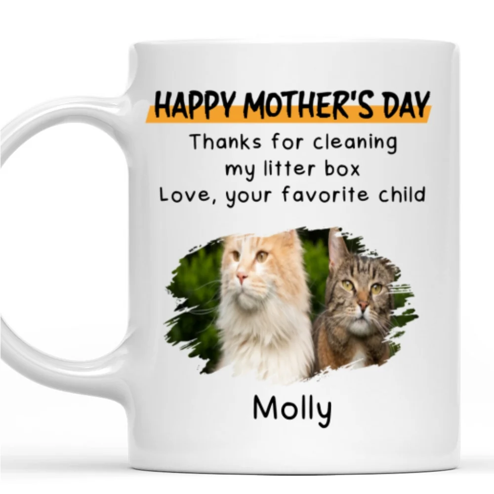 Thanks From Your Favorites Photo - Personalized Custom Coffee Mug - Image 6