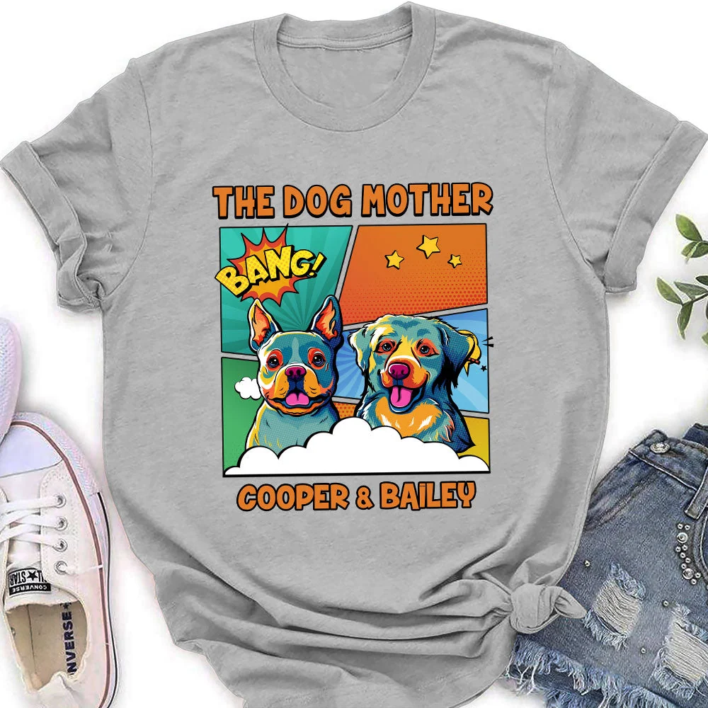 The Dog Bang Bang - Personalized Custom Women's T-shirt - Image 3