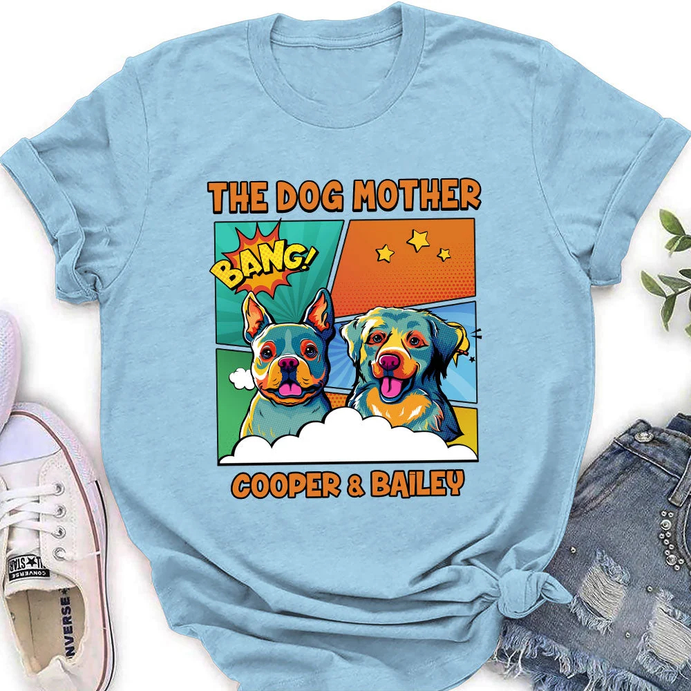 The Dog Bang Bang - Personalized Custom Women's T-shirt - Image 5