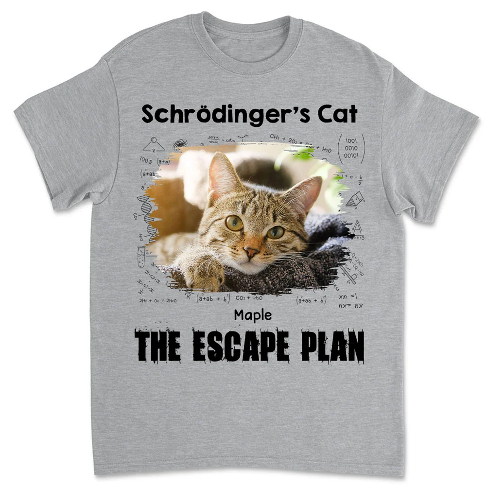 The Escape Plan Photo - Personalized Custom Unisex T-shirt