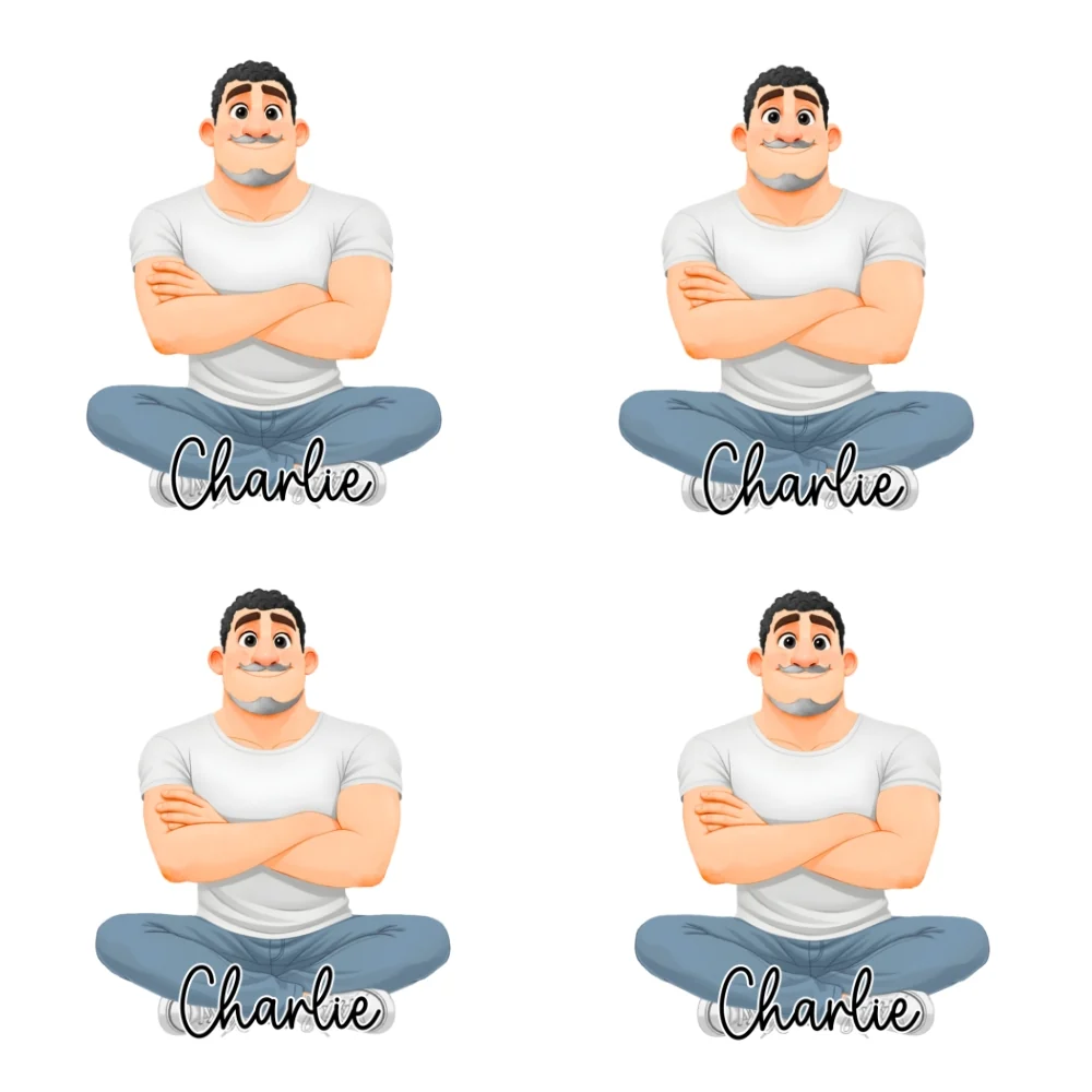 The Family - Personalized Custom Acrylic Fridge Magnet - Image 11