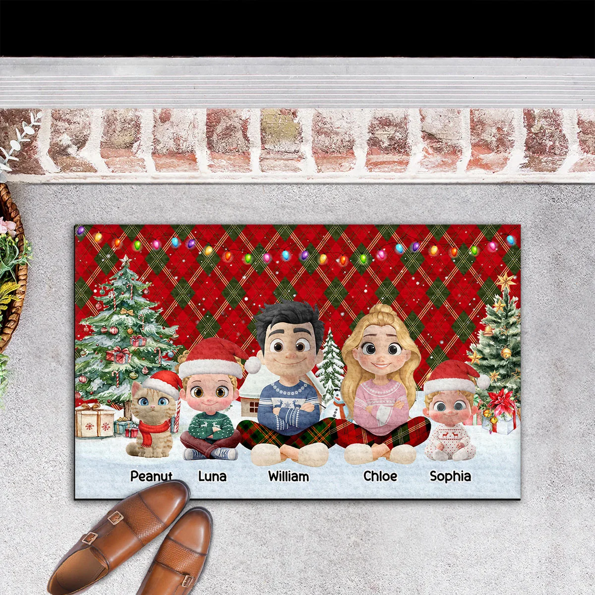The Home Called Us - Personalized Custom Doormat - Image 2