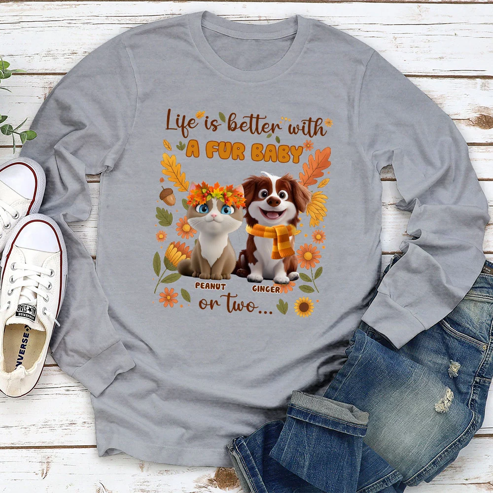 The More Babies The Better - Personalized Custom Long Sleeve T-shirt - Image 2