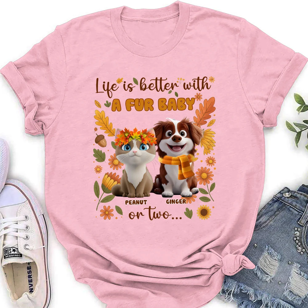 The More Babies The Better - Personalized Custom Women's T-Shirt - Image 3