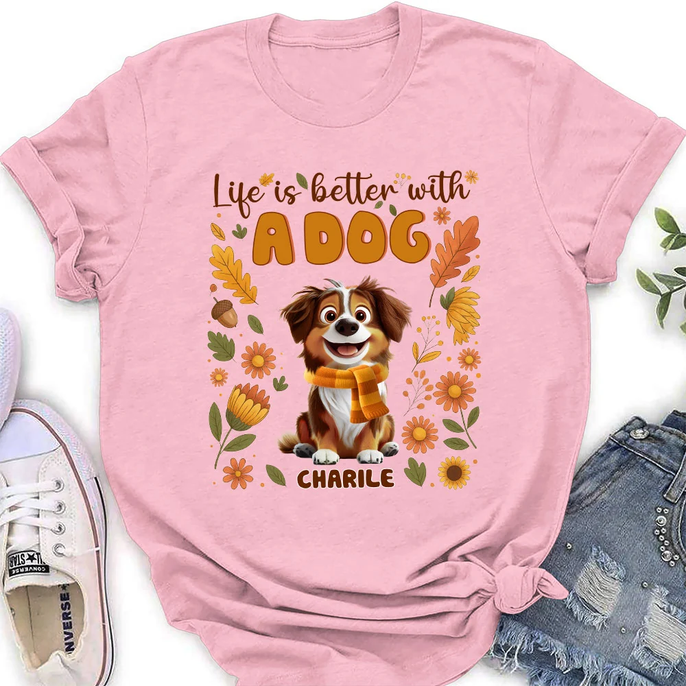 The More The Better - Personalized Custom Women's T-shirt - Image 2