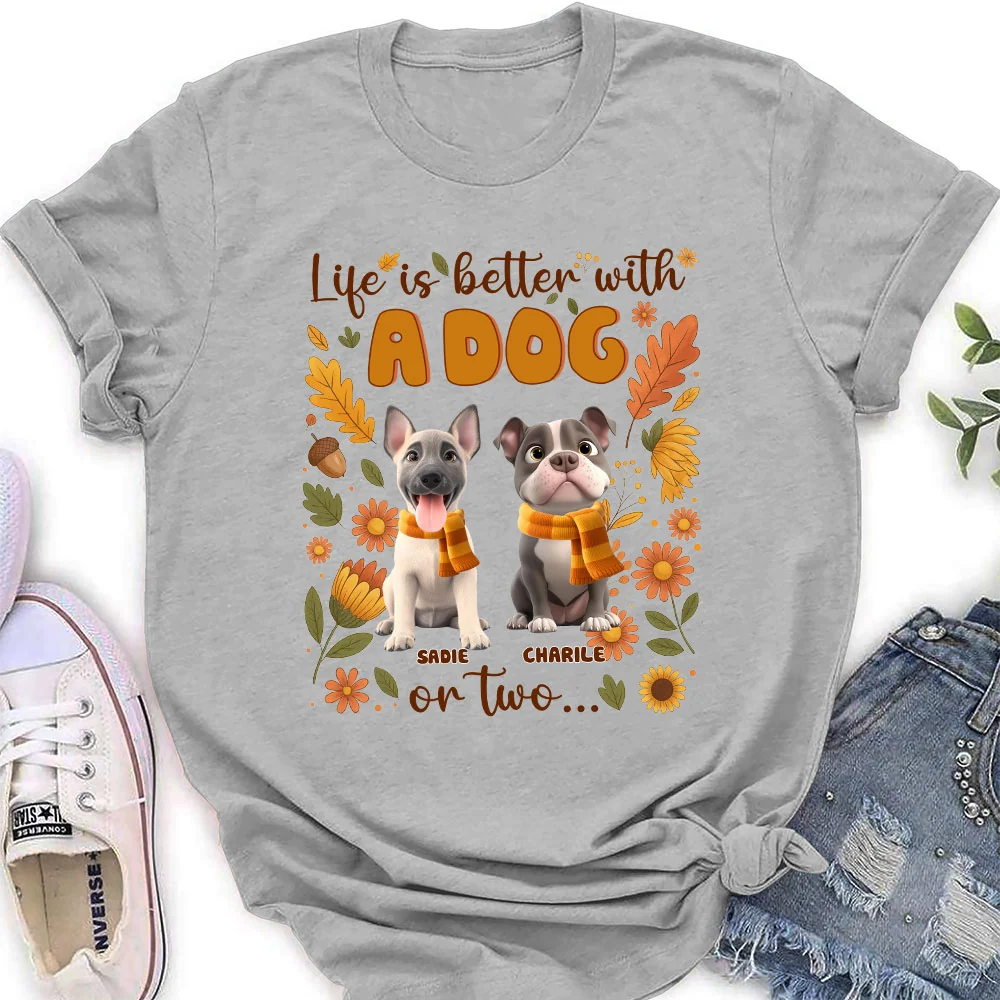 The More The Better - Personalized Custom Women's T-shirt - Image 4