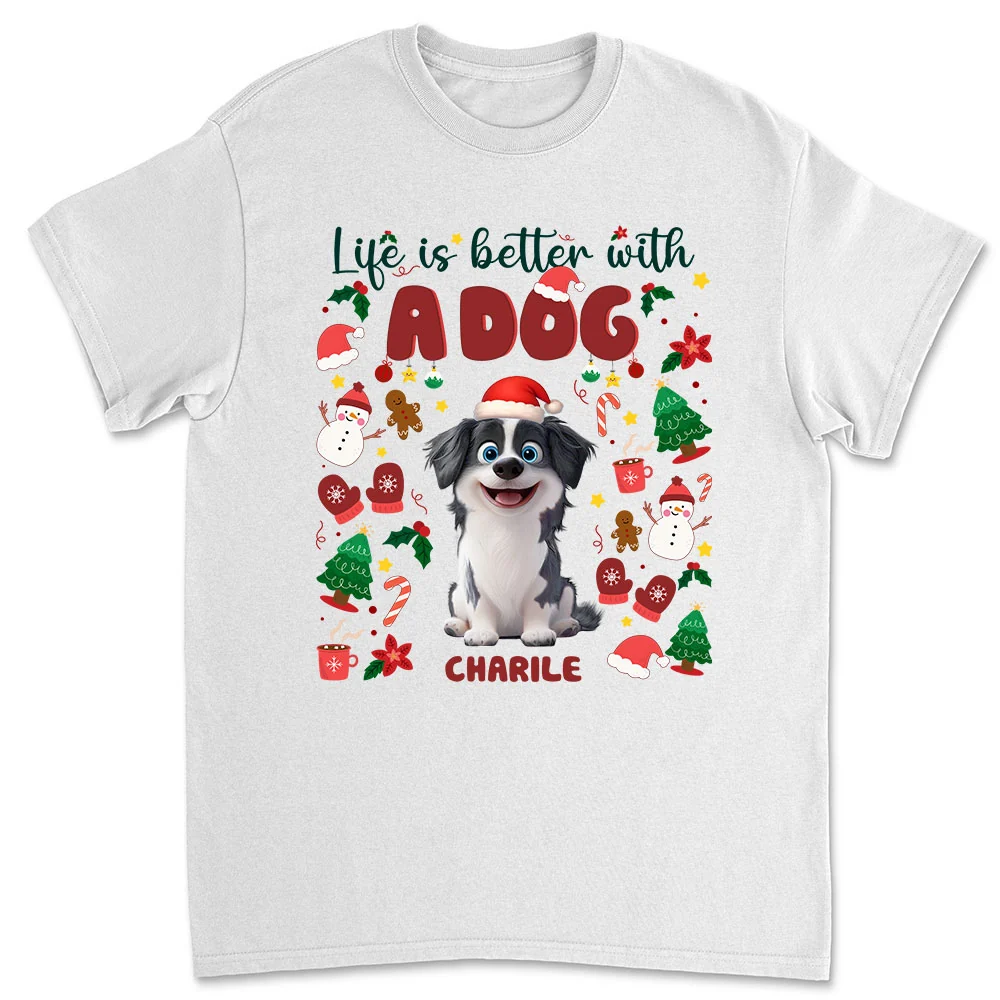 The More The Better Snow Ver - Personalized Custom Unisex T-Shirt