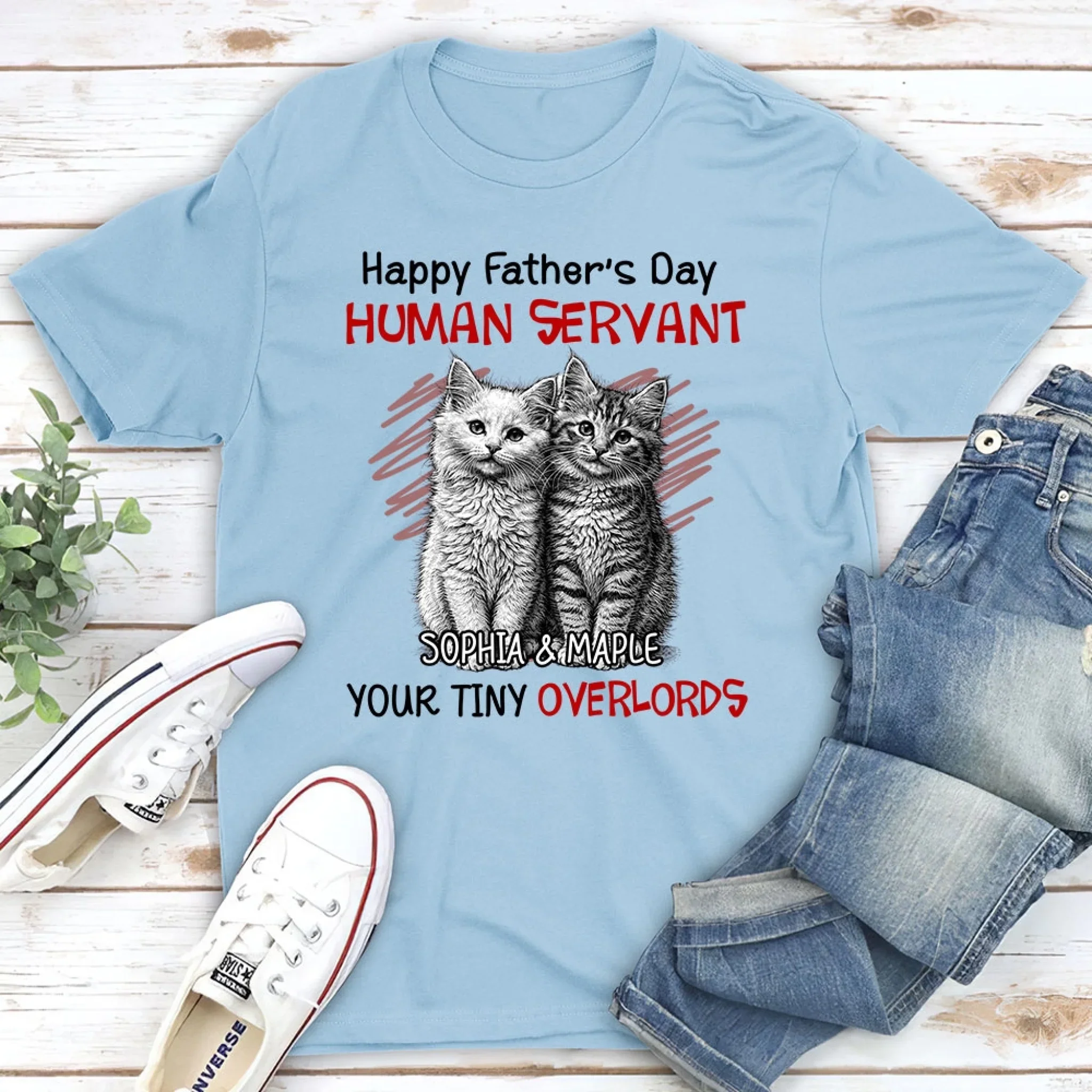 The Tiny Ones Owning You - Personalized Custom Shirt - Image 3