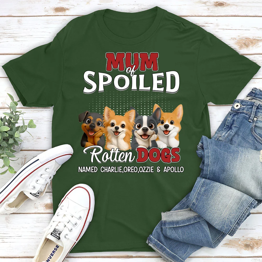 Thinking About My Spoiled Baby - Personalized Custom Unisex T-Shirt - Image 5