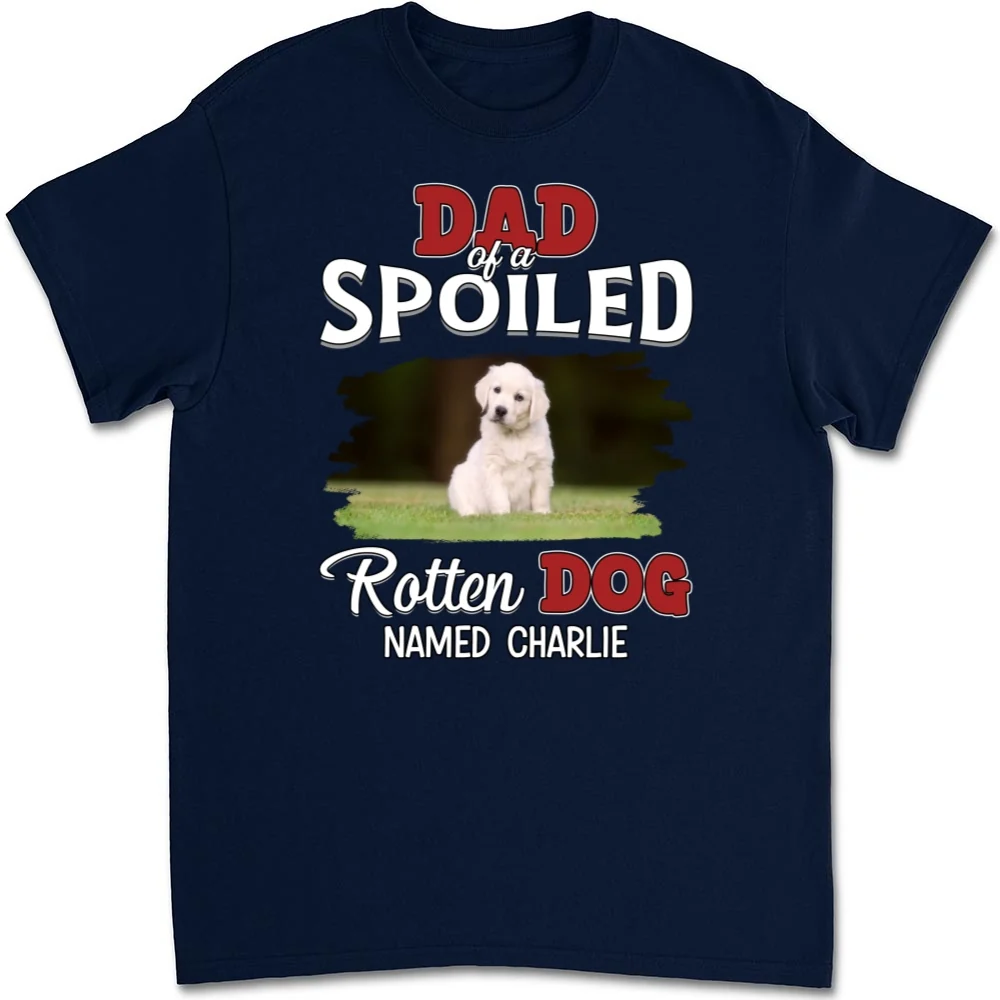 Thinking About My Spoiled Baby Photo - Personalized Custom Unisex T-Shirt - Image 7