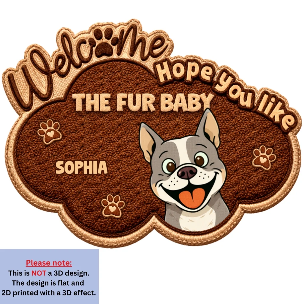 This House Is Run By Pets - Personalized Custom Doormat - Image 9