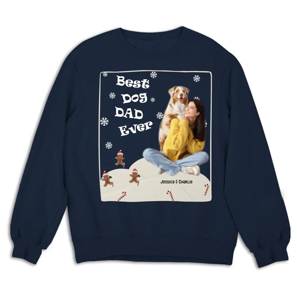 This Is How I Show My Dog Photo - Personalized Custom Sweatshirt - Image 4