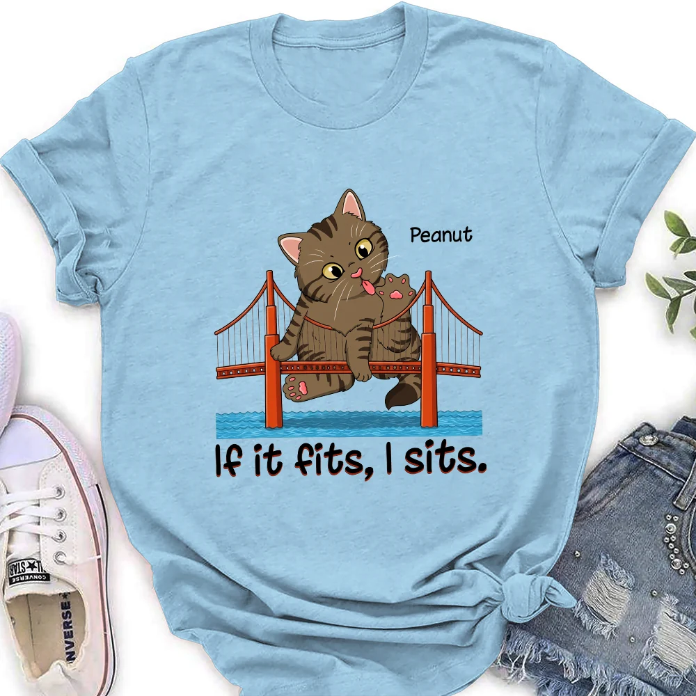 This Is My Happy Place - Personalized Custom Women's T-shirt - Image 3