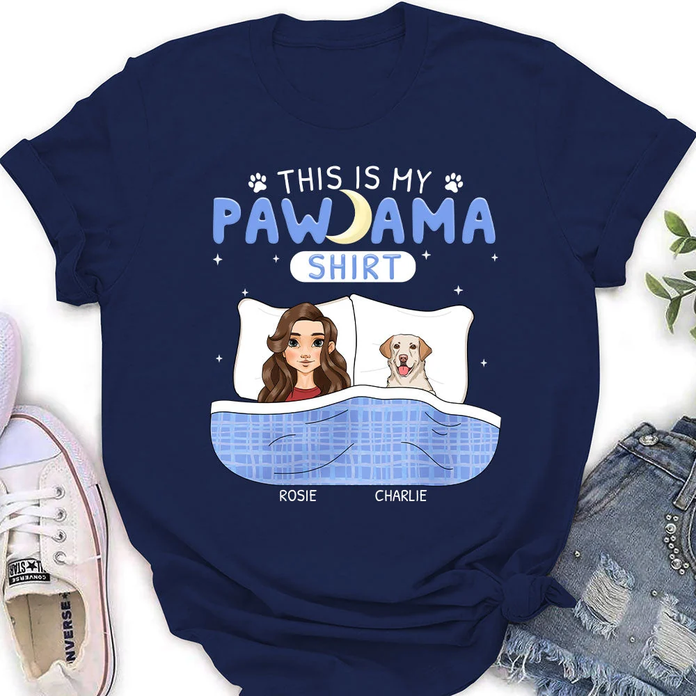 This Is Pajama - Personalized Custom Women's T-shirt - Image 2