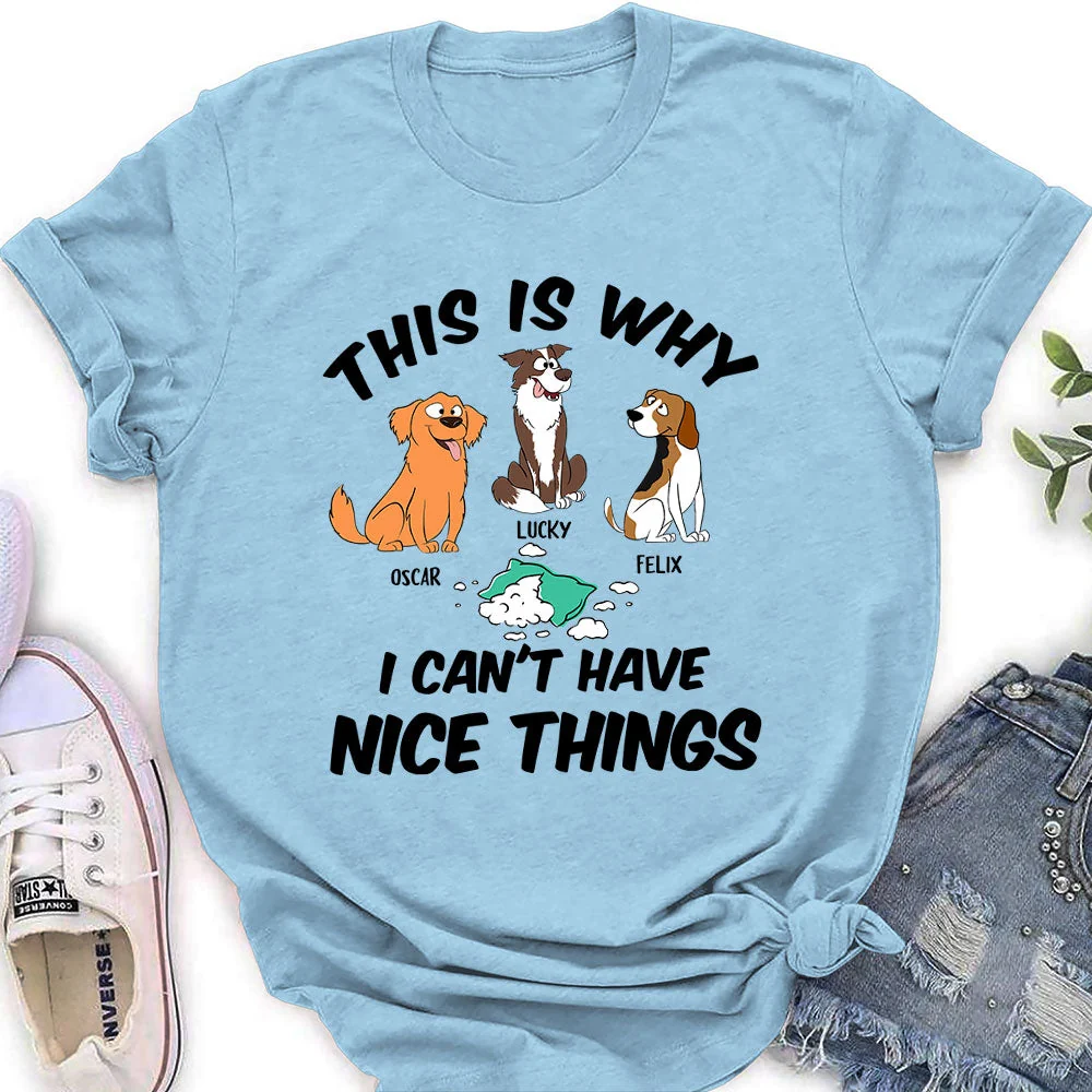 This Is Why - Personalized Custom Women's T-shirt - Image 4