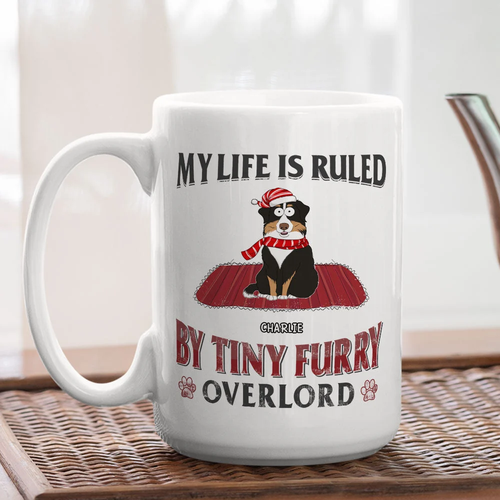 Tiny Furry Overlords - Personalized Custom Coffee Mug - Image 5