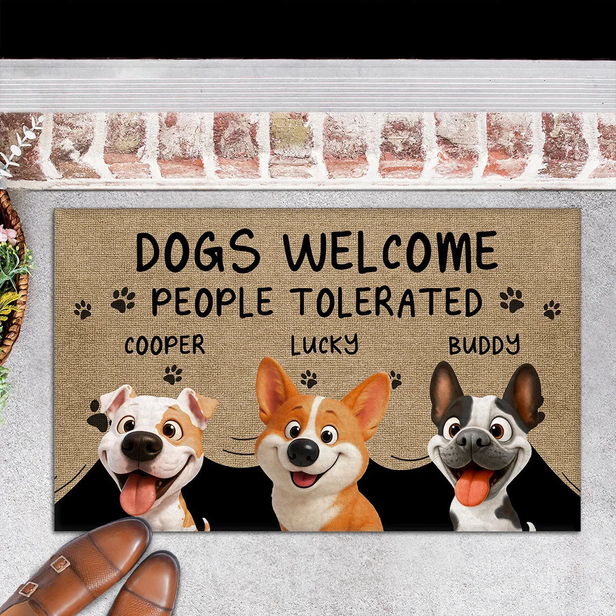 Tolerated - Personalized Custom Doormat - Image 6