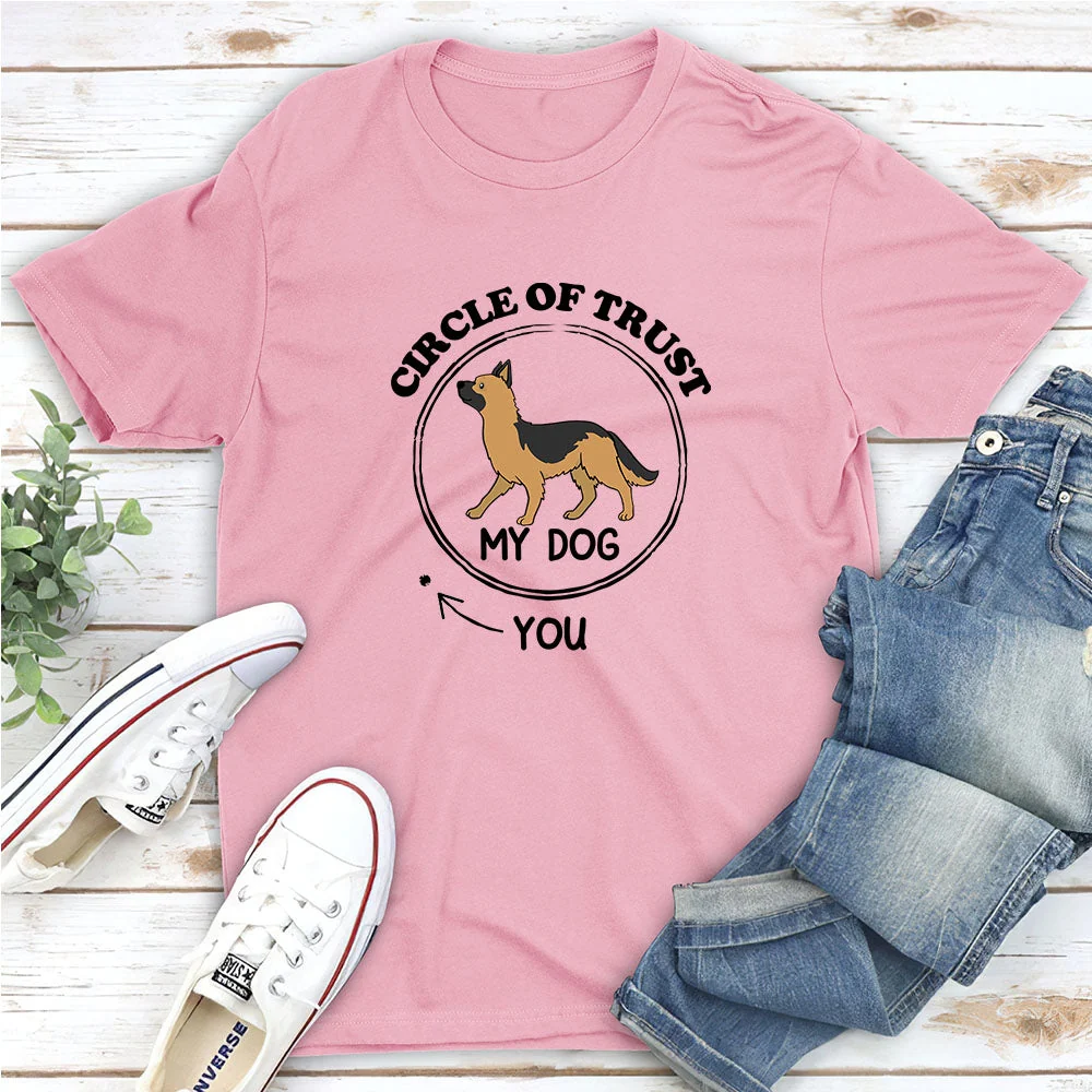 Trust Circle - Personalized Custom Unisex T-shirt - Image 2