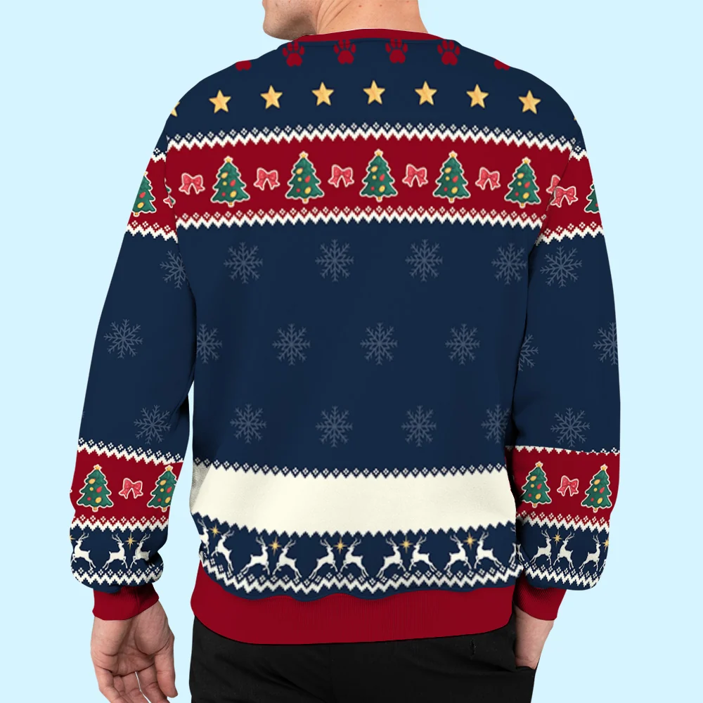 Un Homme Et Son Chien - Sweat-Shirt Personnalisé Imprimé Intégralement - Image 6