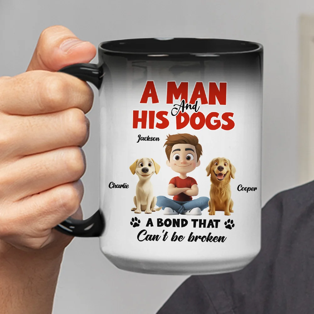 Unbroken Bond - Personalized Custom Color Changing Mug - Image 3