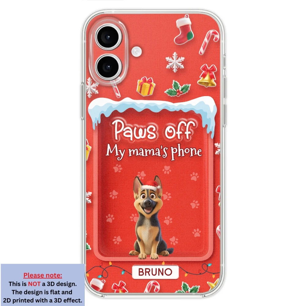 Under The Mistletoe - Personalized Custom 3D Effect Phone Case - Image 25