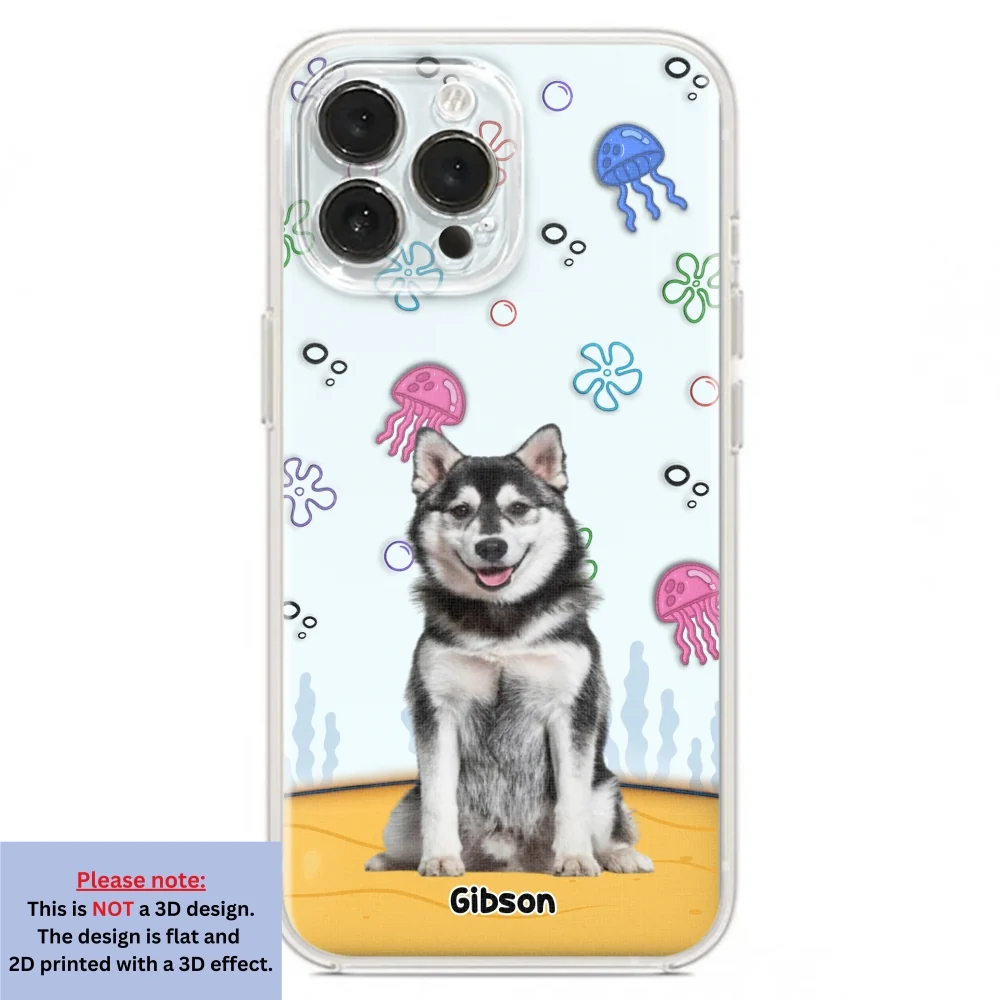 Under The Sea Photo - Personalized Custom 3D Inflated Effect Phone Case - Image 18