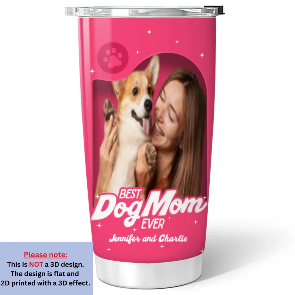 Us In The Box Photo - Personalized Custom 3D Effect Tumbler - Image 4