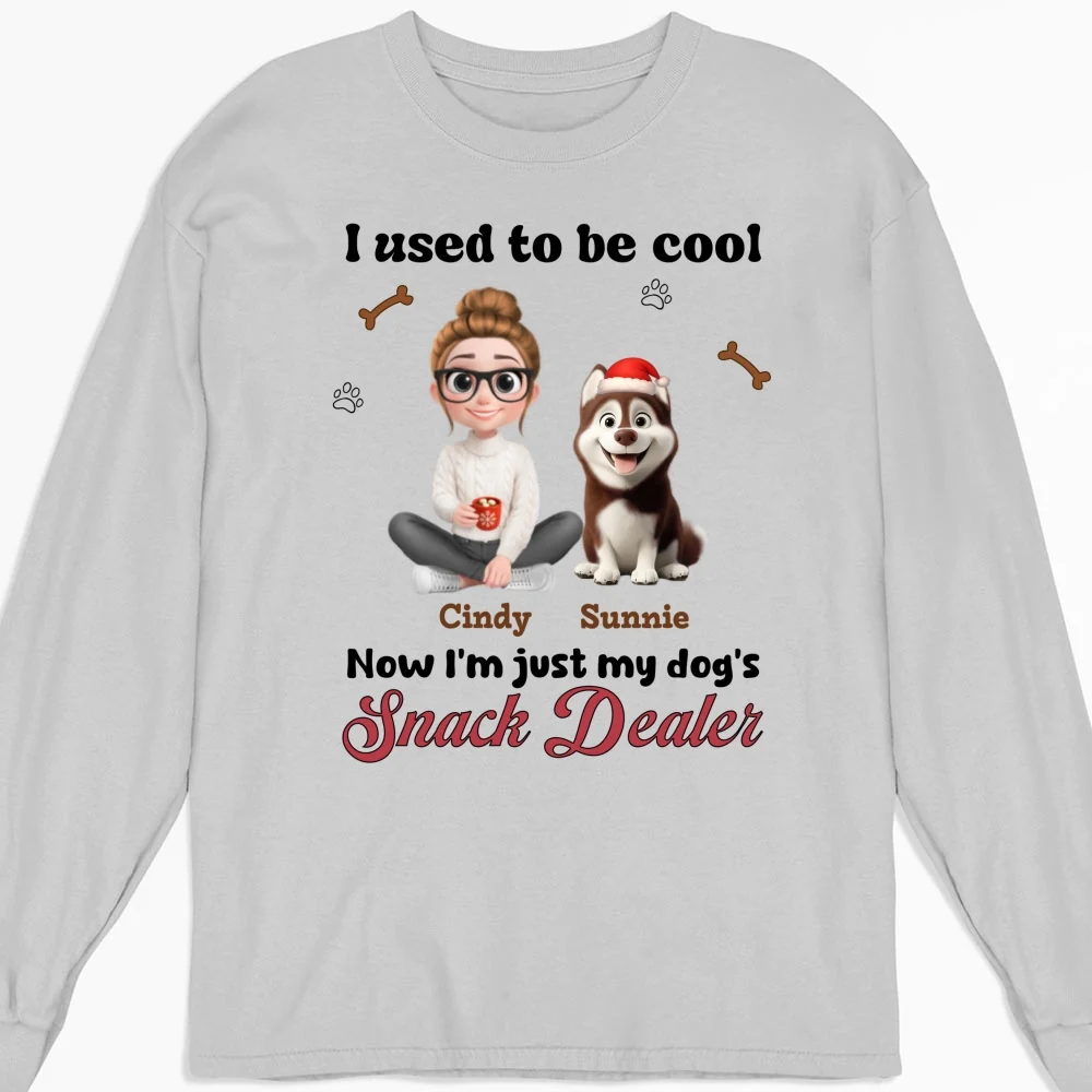 Used To Be Cool - Personalized Custom Long Sleeve T-shirt - Image 3