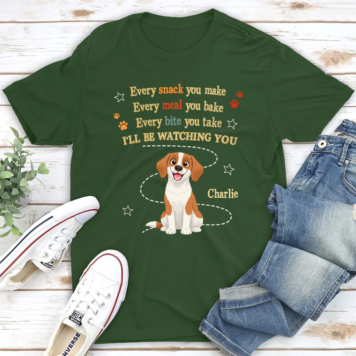 Watching You - Personalized Custom Shirt - Image 4