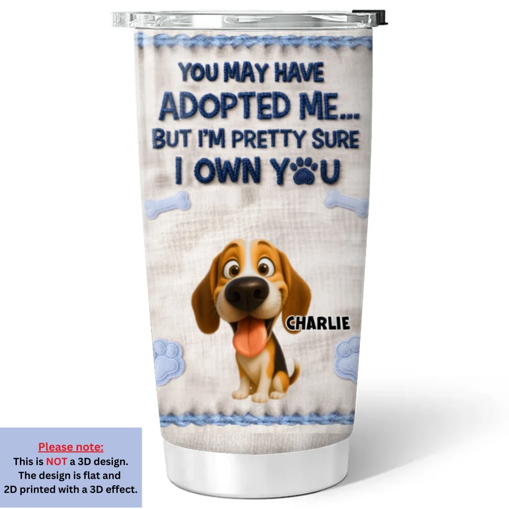We Are Pretty Sure We Love You - Personalized Custom 3D Effect Tumbler - Image 6