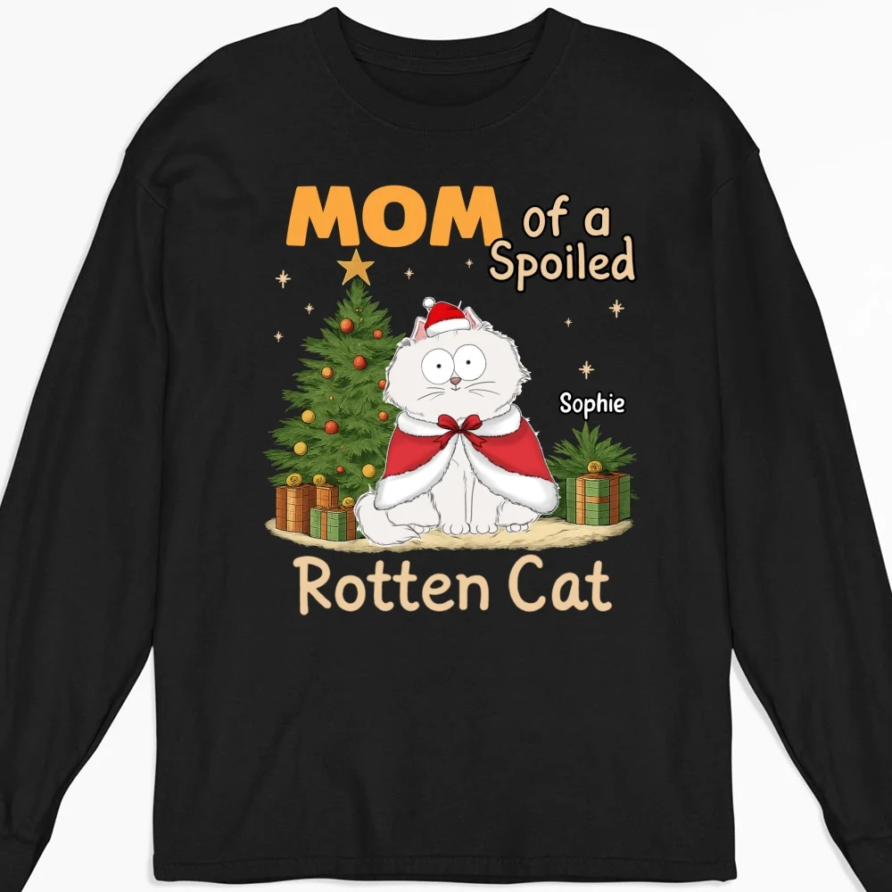 We Are Spoiled Do Not Mind - Personalized Custom Long Sleeve T-Shirt - Image 3