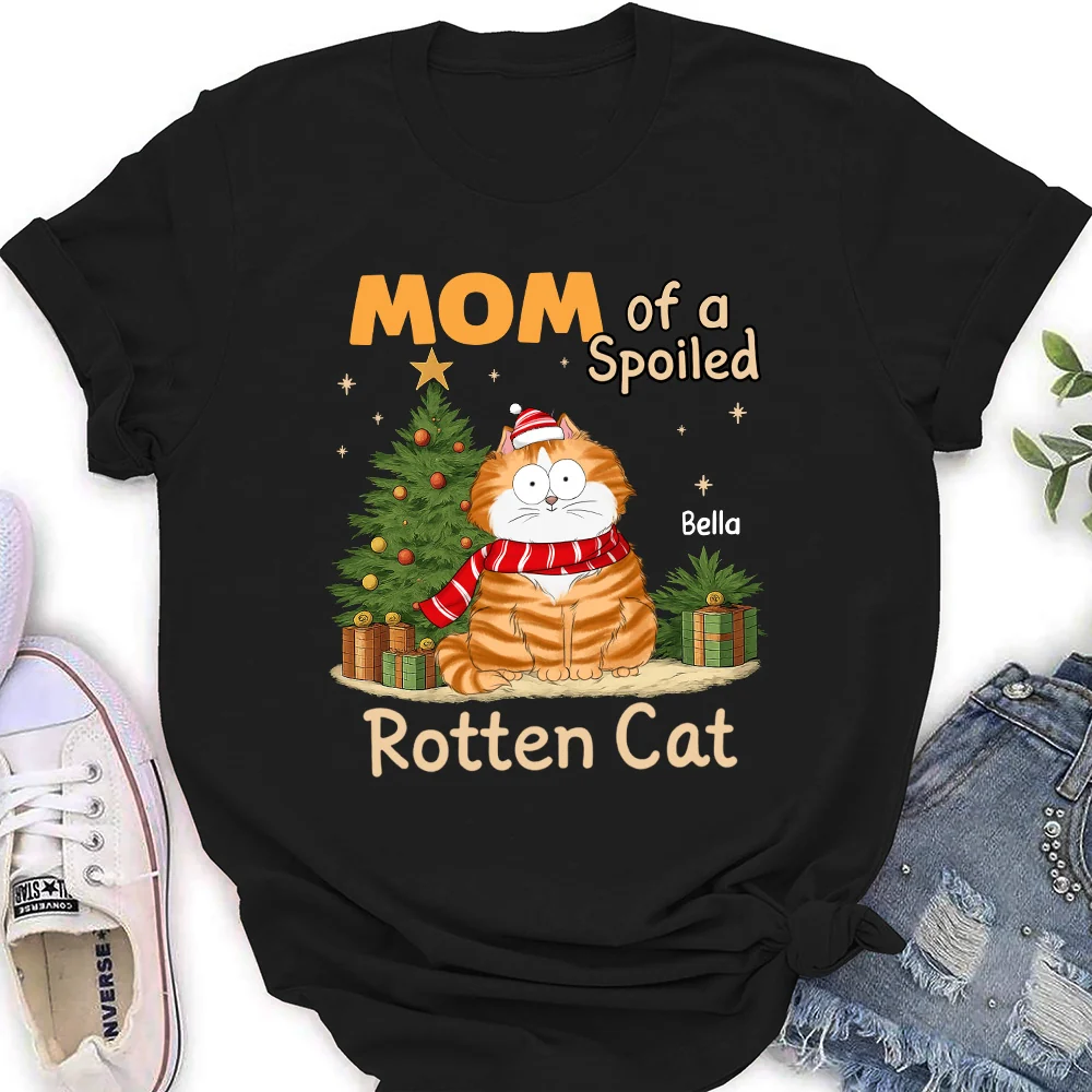 We Are Spoiled Do Not Mind - Personalized Custom Women's T-Shirt - Image 2