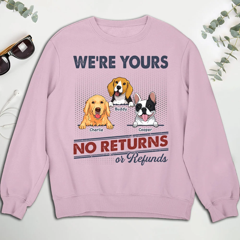 We Are Yours - Personalized Custom Sweatshirt - Image 3