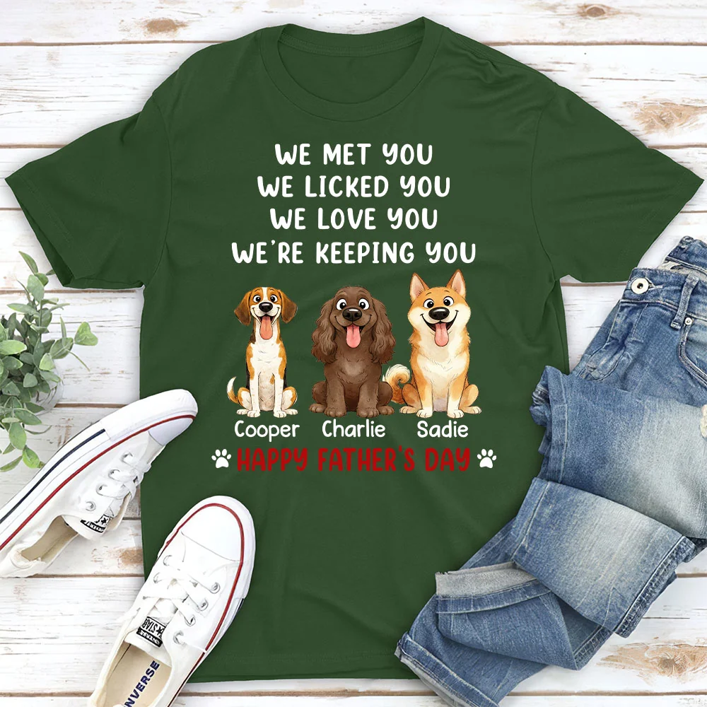We Licked And Love You Stylized - Personalized Custom Shirt - Image 2
