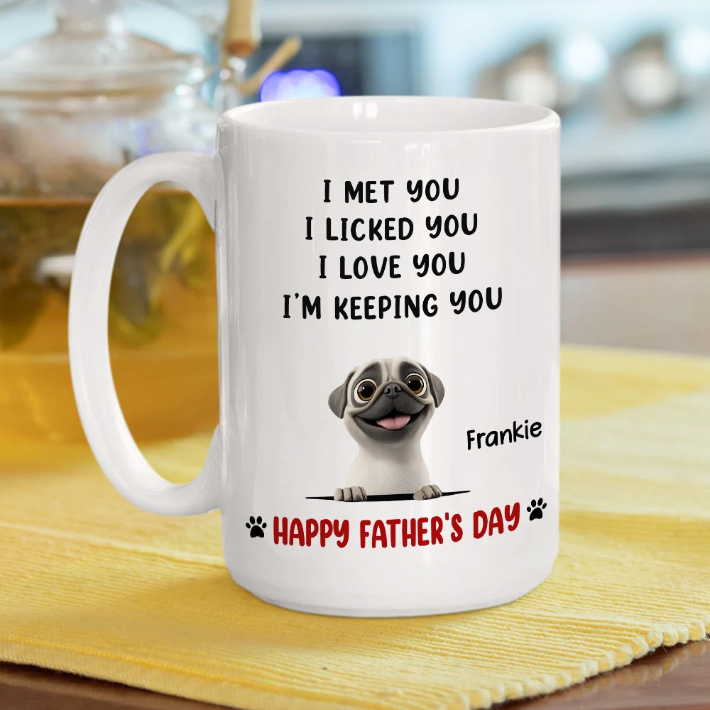 We Licked And Love You Ver 2 - Personalized Custom Coffee Mug - Image 7