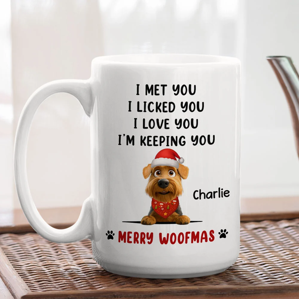We Licked And Love You Ver Christmas 2 - Personalized Custom Coffee Mug - Image 4