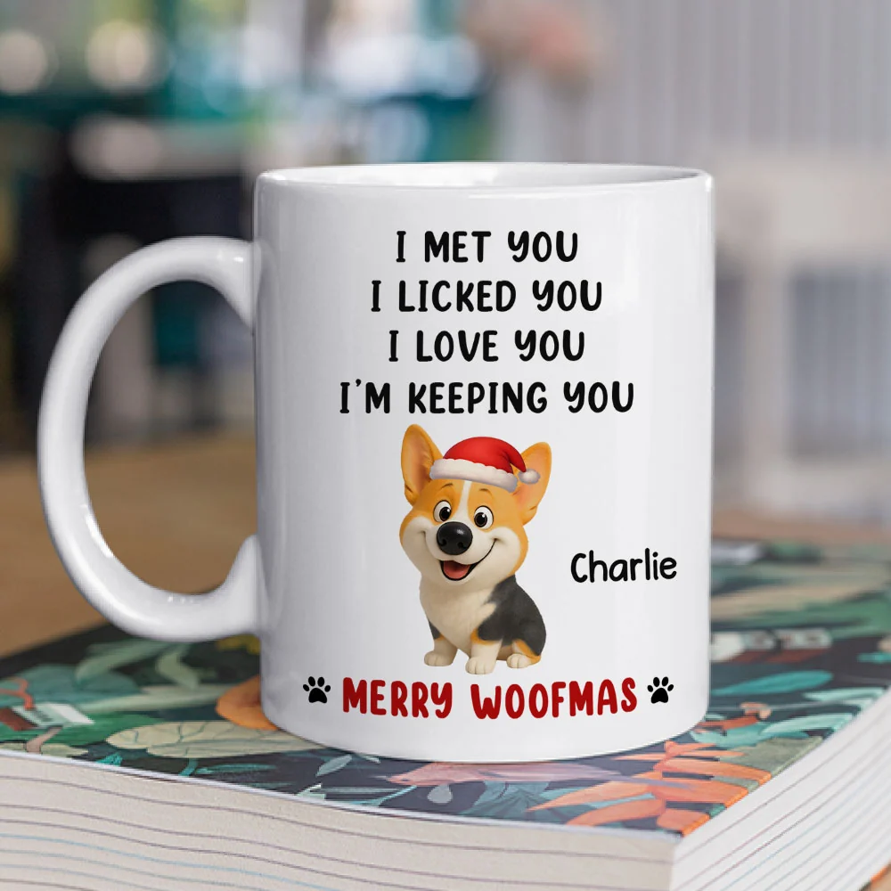 We Licked And Love You Ver Christmas 3 - Personalized Custom Coffee Mug - Image 2