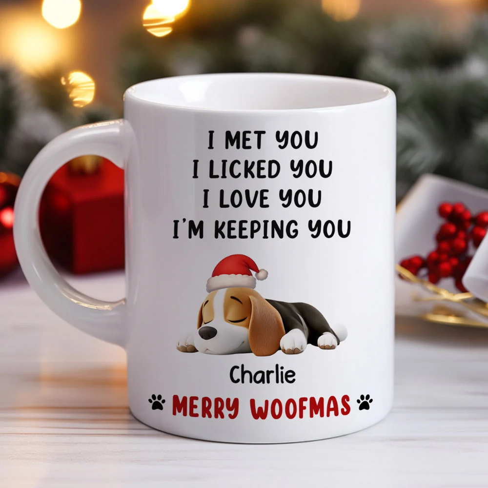 We Licked And Love You Ver Christmas - Personalized Custom Coffee Mug - Image 6