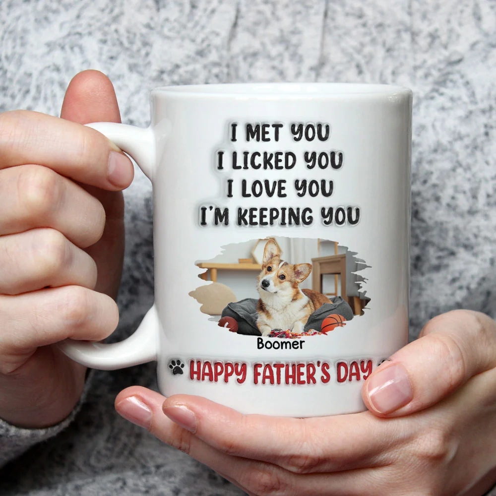 We Licked And Love You Ver Photo 3 - Personalized Custom 3D Inflated Effect Coffee Mug - Image 2