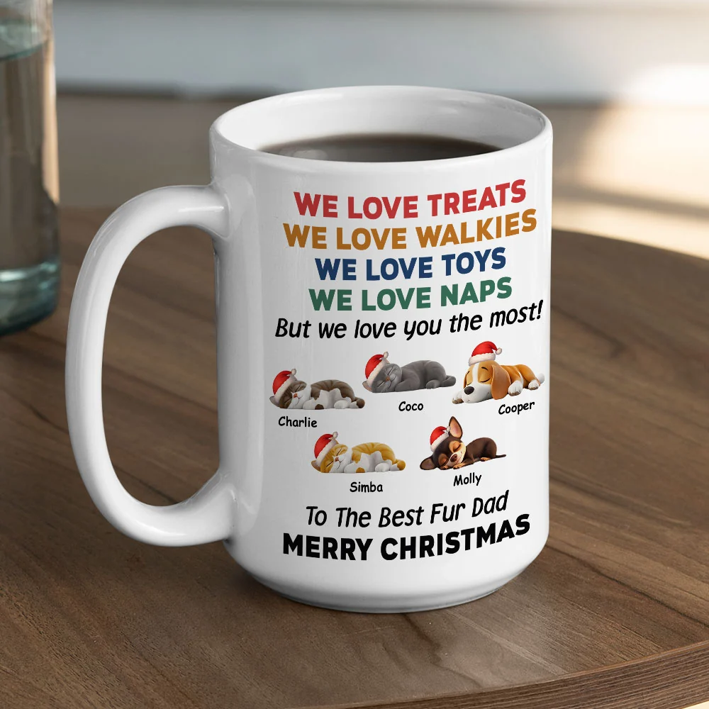 We Love You Snow Ver - Personalized Custom Coffee Mug - Image 6
