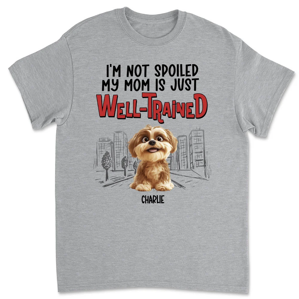 Well Trained Cartoon - Personalized Custom Unisex T-shirt