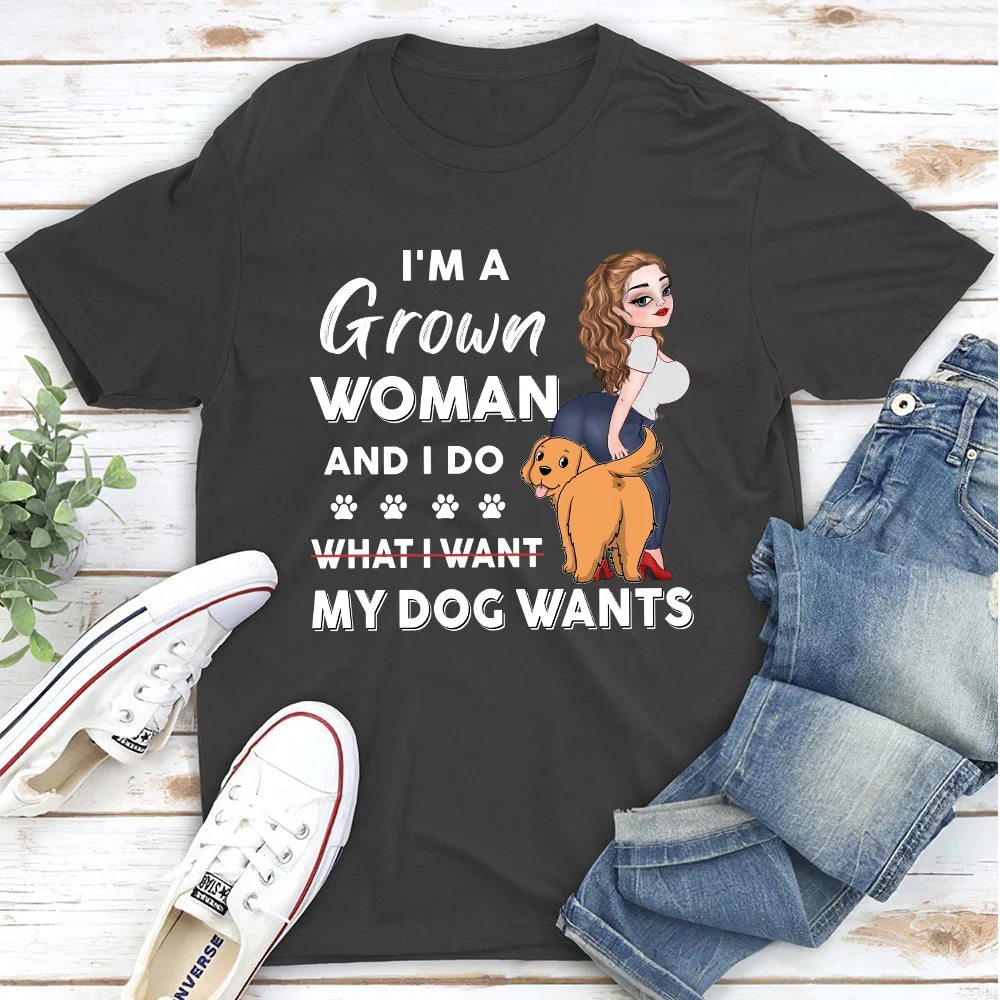 What I Want - Personalized Custom Unisex T-shirt - Image 5