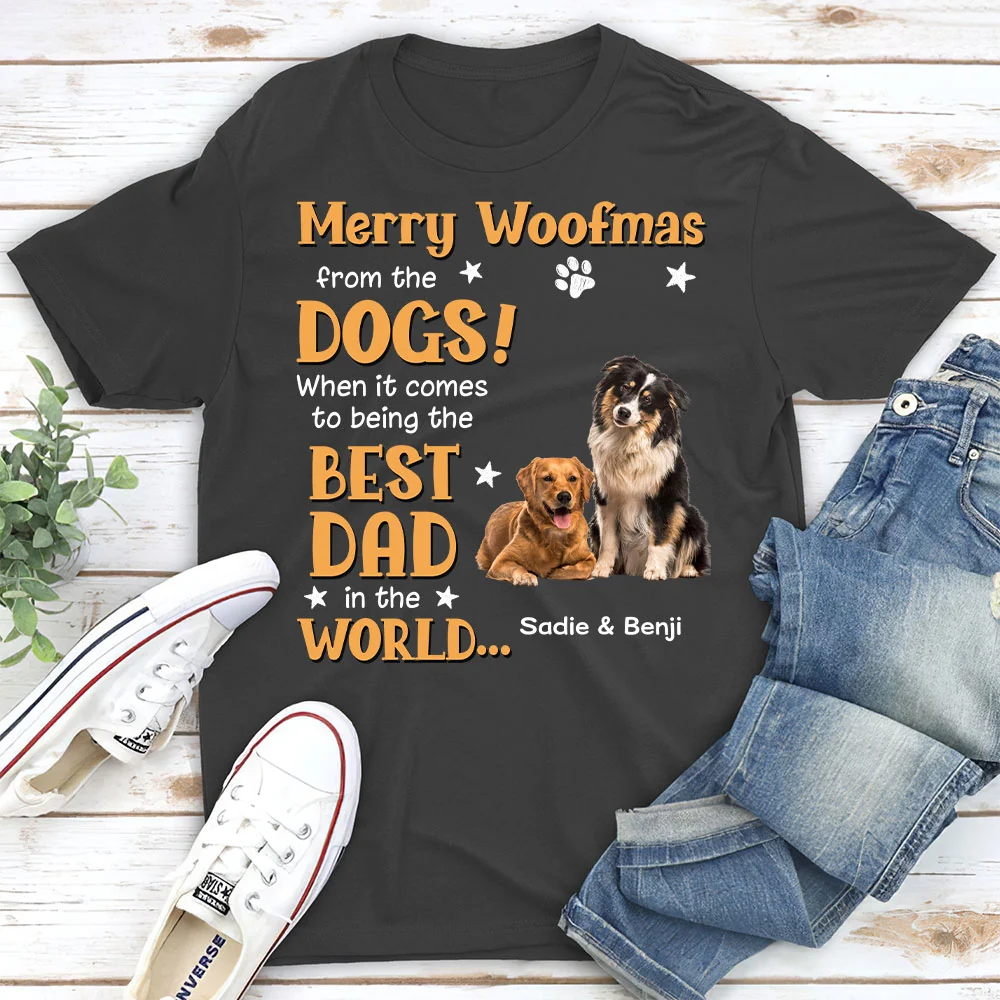 When It Comes To Being The Best Parents Photo - Personalized Custom Unisex T-Shirt - Image 3