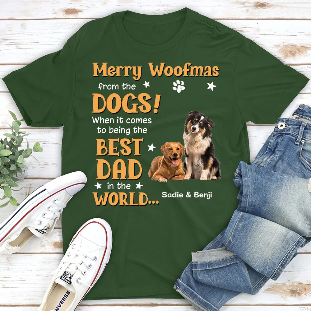 When It Comes To Being The Best Parents Photo - Personalized Custom Unisex T-Shirt - Image 4