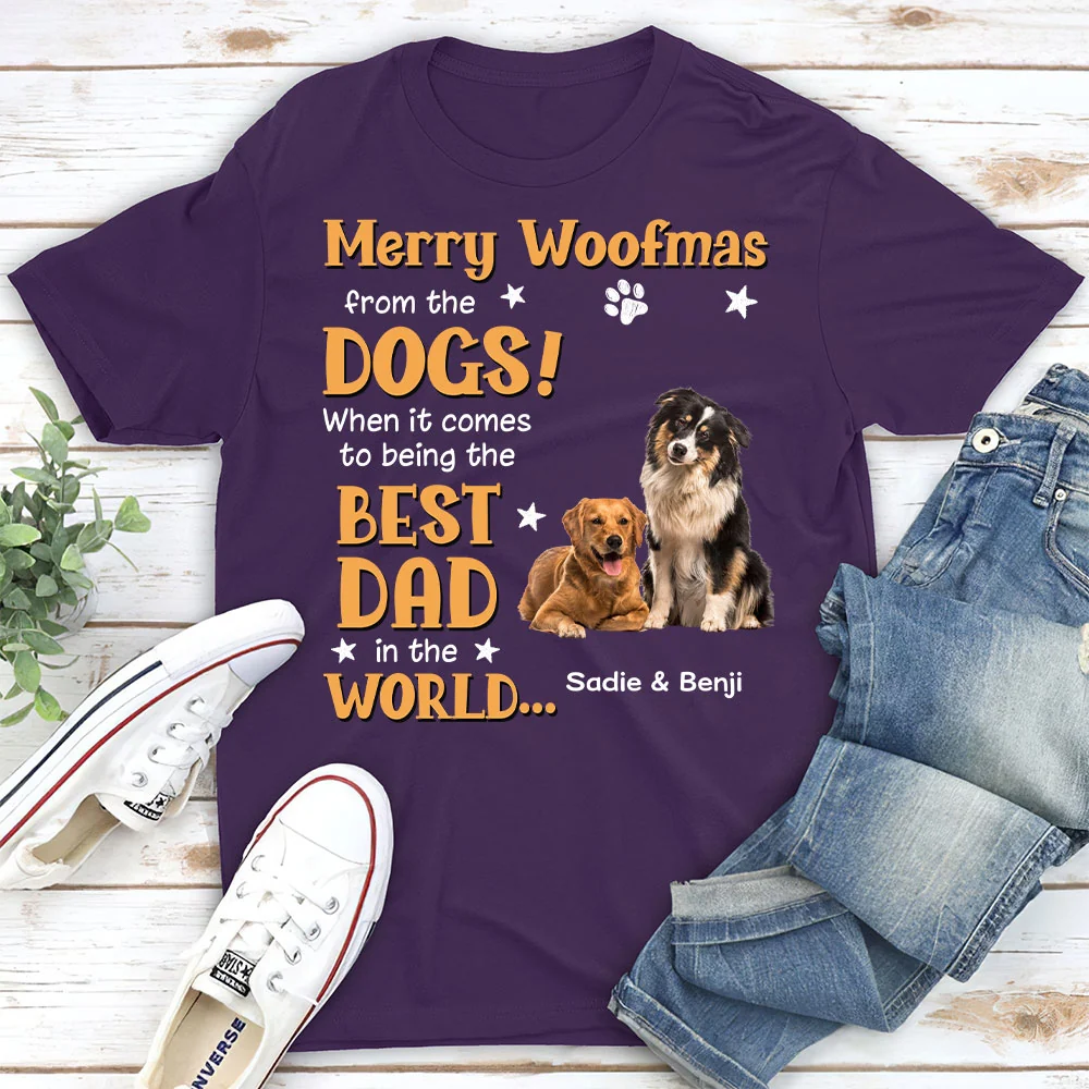 When It Comes To Being The Best Parents Photo - Personalized Custom Unisex T-Shirt - Image 5