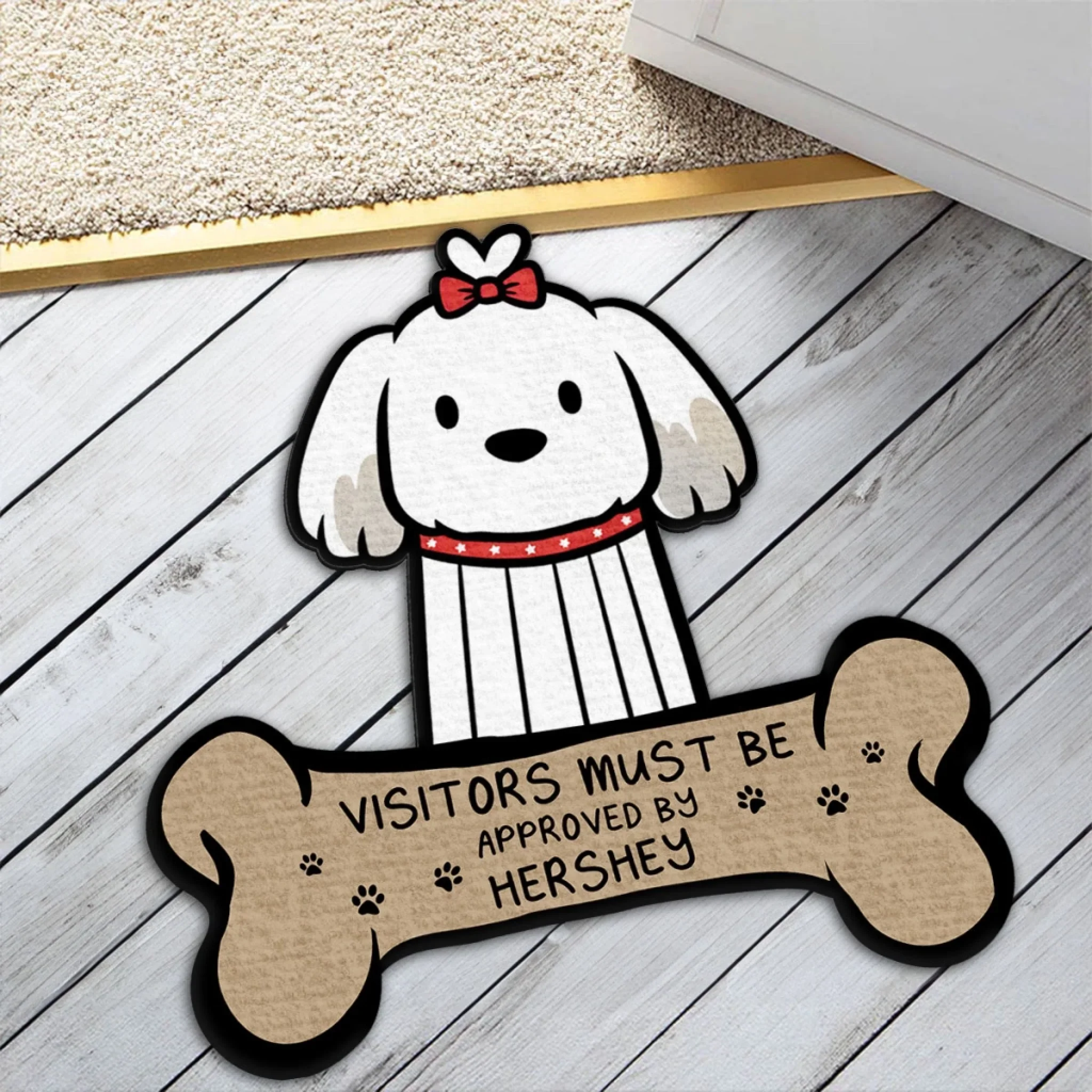 Whimsical Approved - Personalized Custom Doormat - Image 4