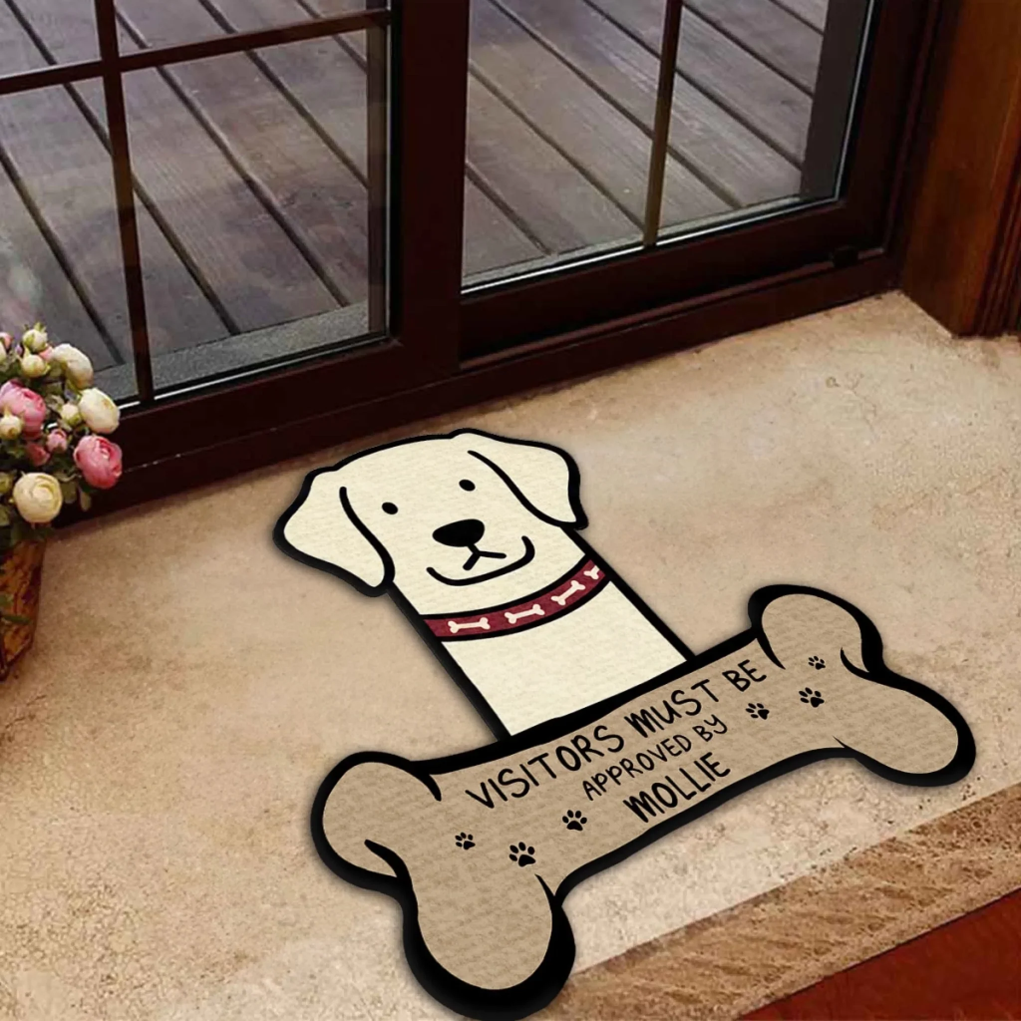 Whimsical Approved - Personalized Custom Doormat - Image 5